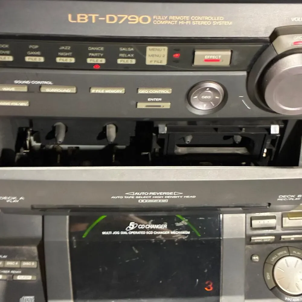 Vintage Sony LBT-D790 HiFi Stereo Combo